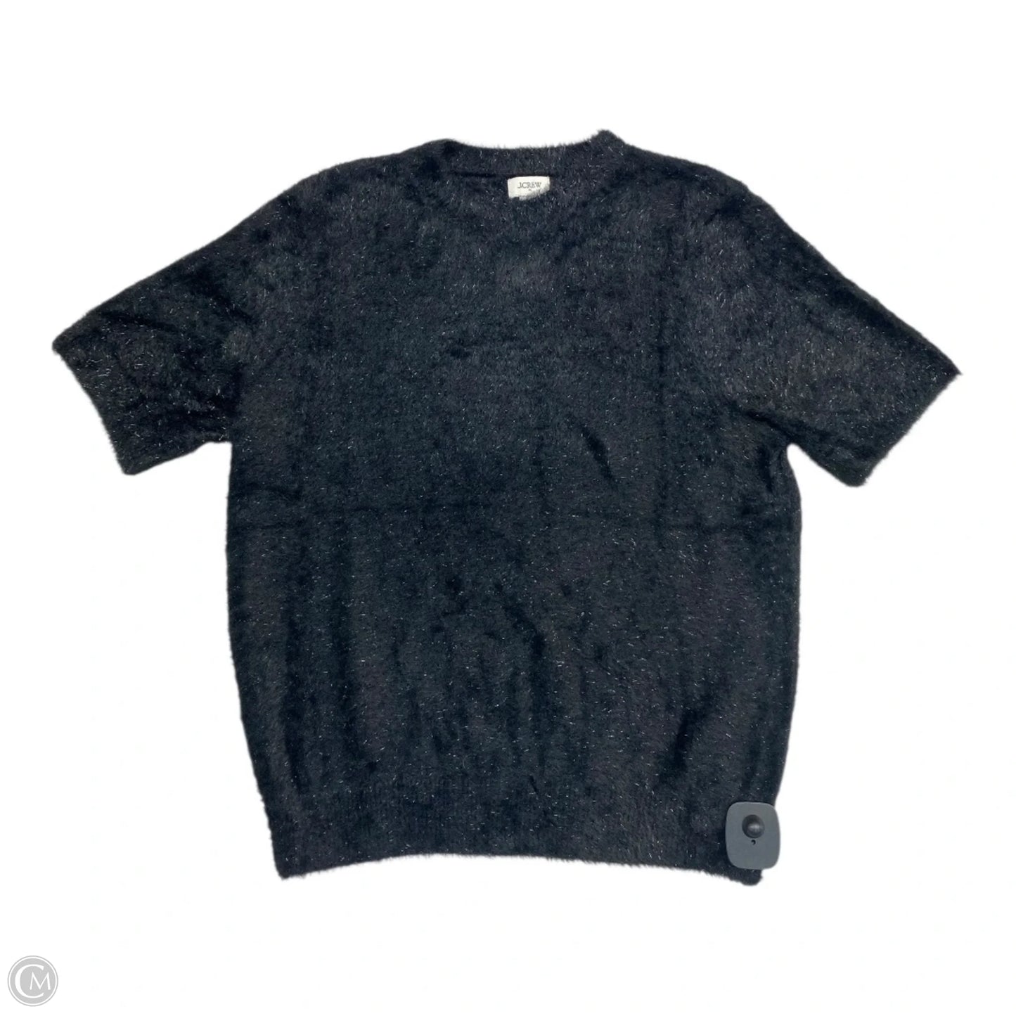 Sweater Short Sleeve By J. Crew In Black, Size: M