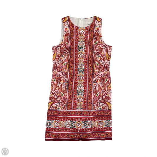Dress Casual Midi By London Times In Multi-colored, Size: 4