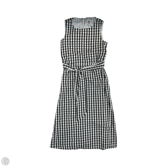 Dress Casual Maxi By Anne Klein In Black & White, Size: 4