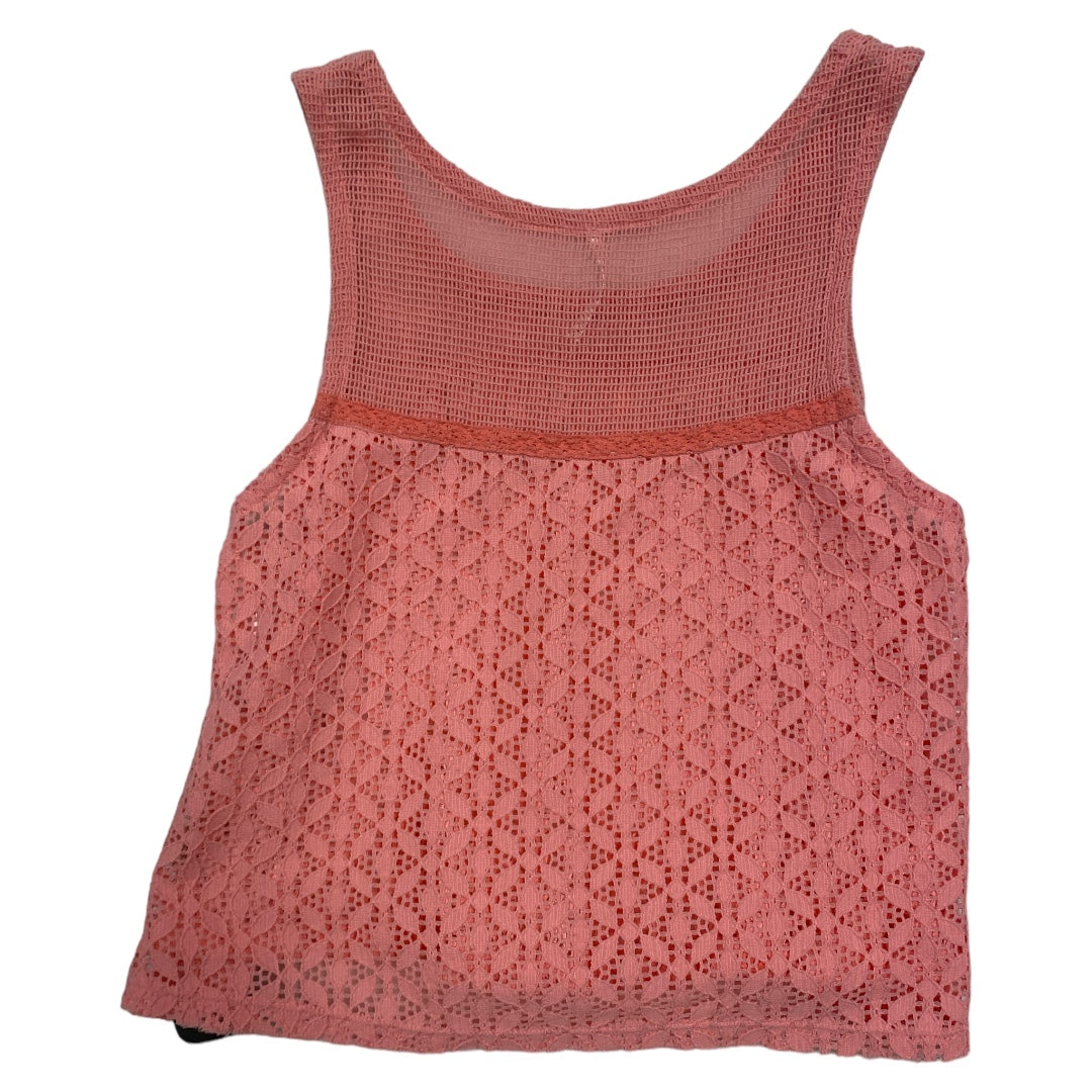 Top Sleeveless By Free People In Pink, Size: M