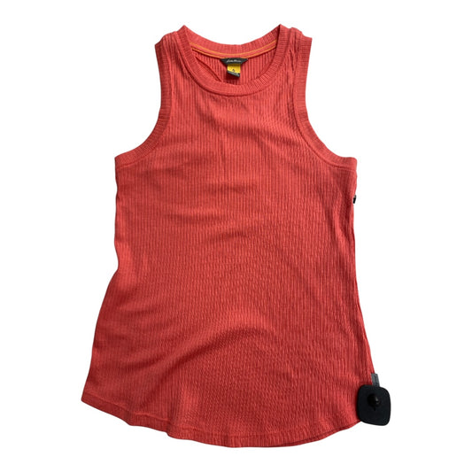 Top Sleeveless By Eddie Bauer In Coral, Size: Xs