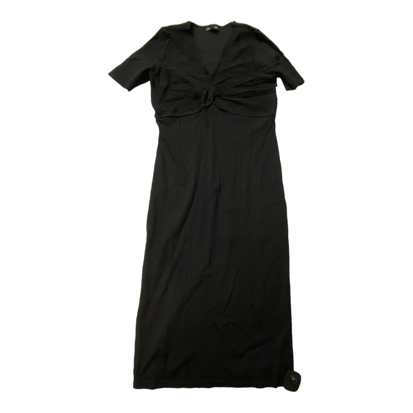 Black Dress Party Midi UNIVERSAL STANDARD, Size Xs