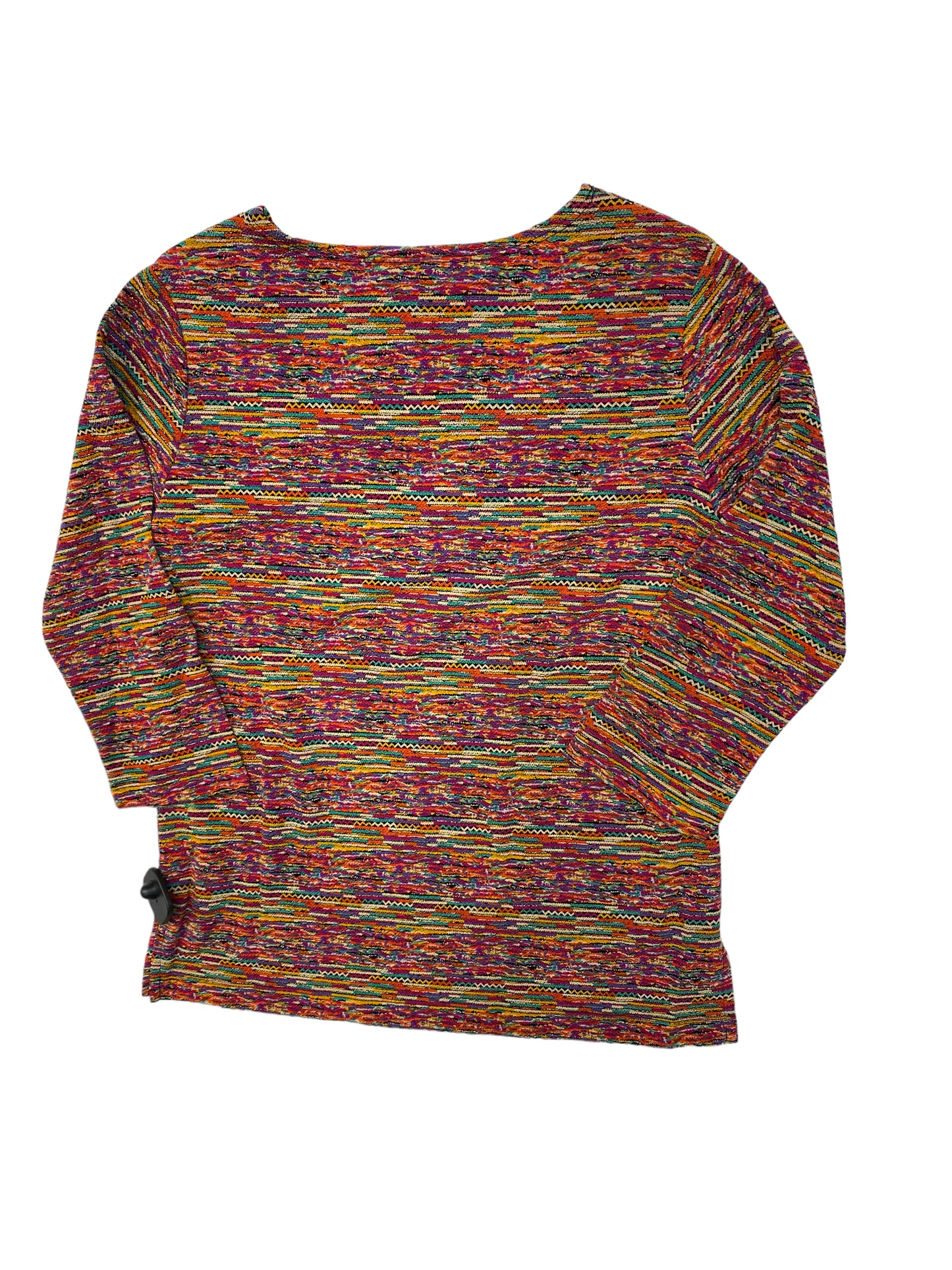 Multi-colored Top Long Sleeve Coldwater Creek, Size M