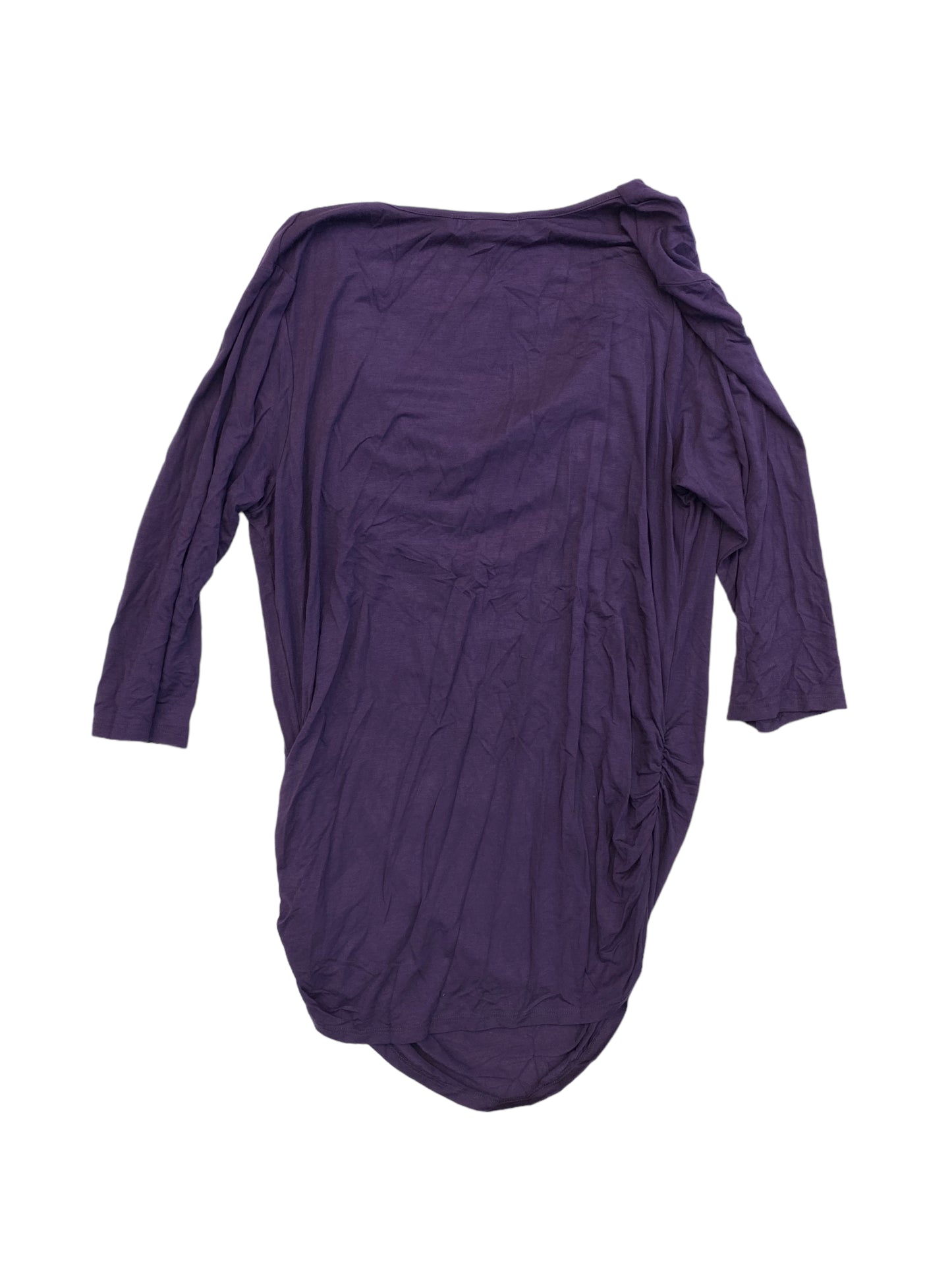 Purple Tunic Long Sleeve Ellen Tracy, Size 1x