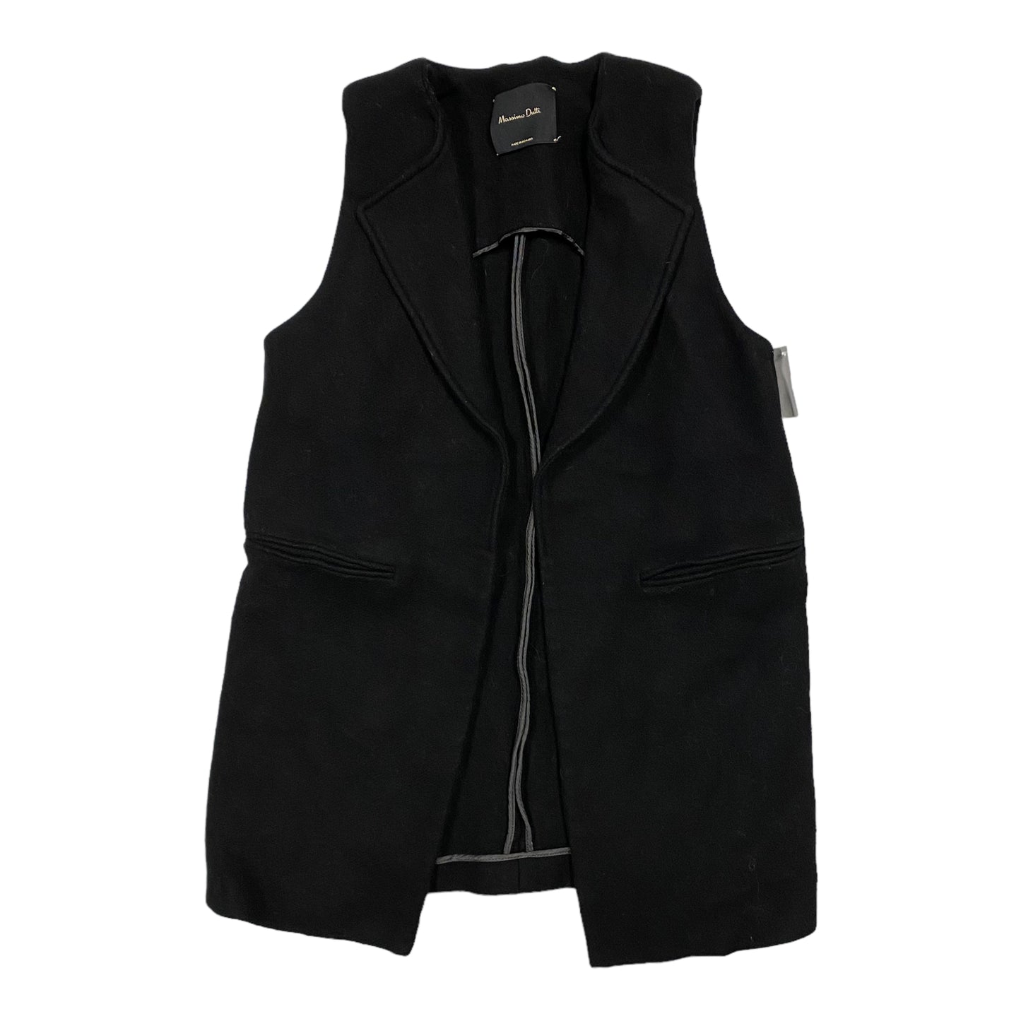 Vest Other By Massimo Dutti In Black, Size: M