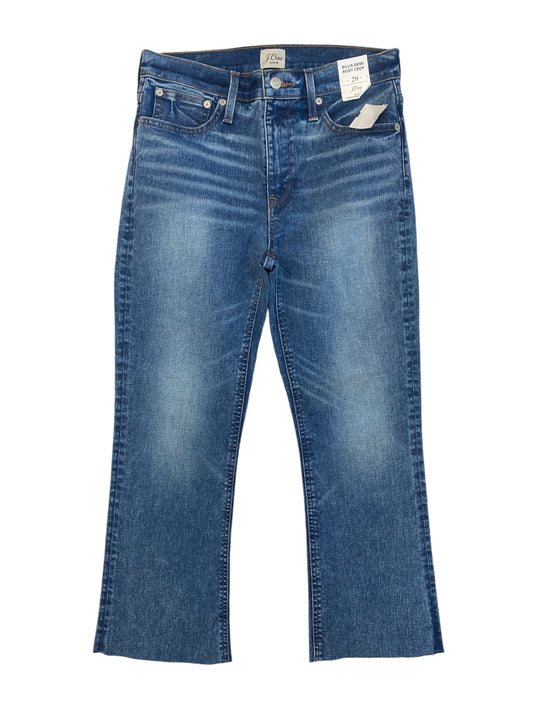 Jeans Boot Cut By J. Crew In Blue Denim, Size: 8