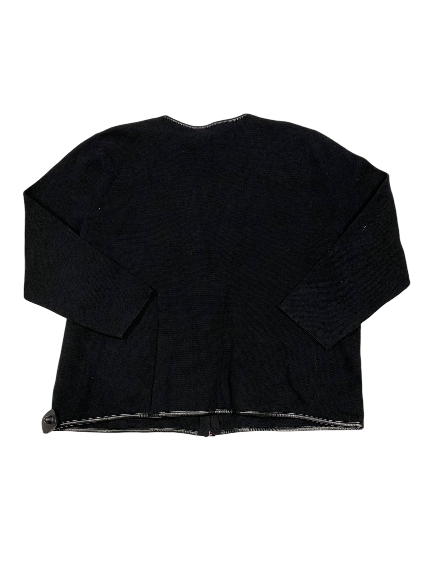 Blazer By Lauren By Ralph Lauren In Black, Size: 3x