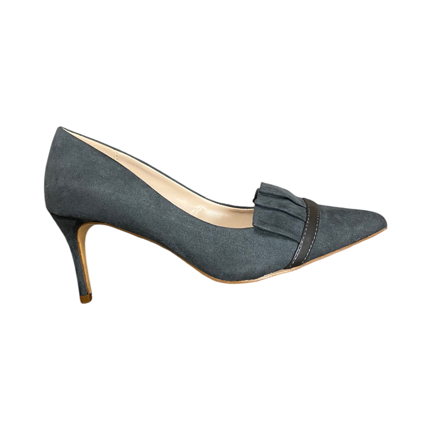 Shoes Heels Stiletto By Clothes Mentor In Grey, Size: 8