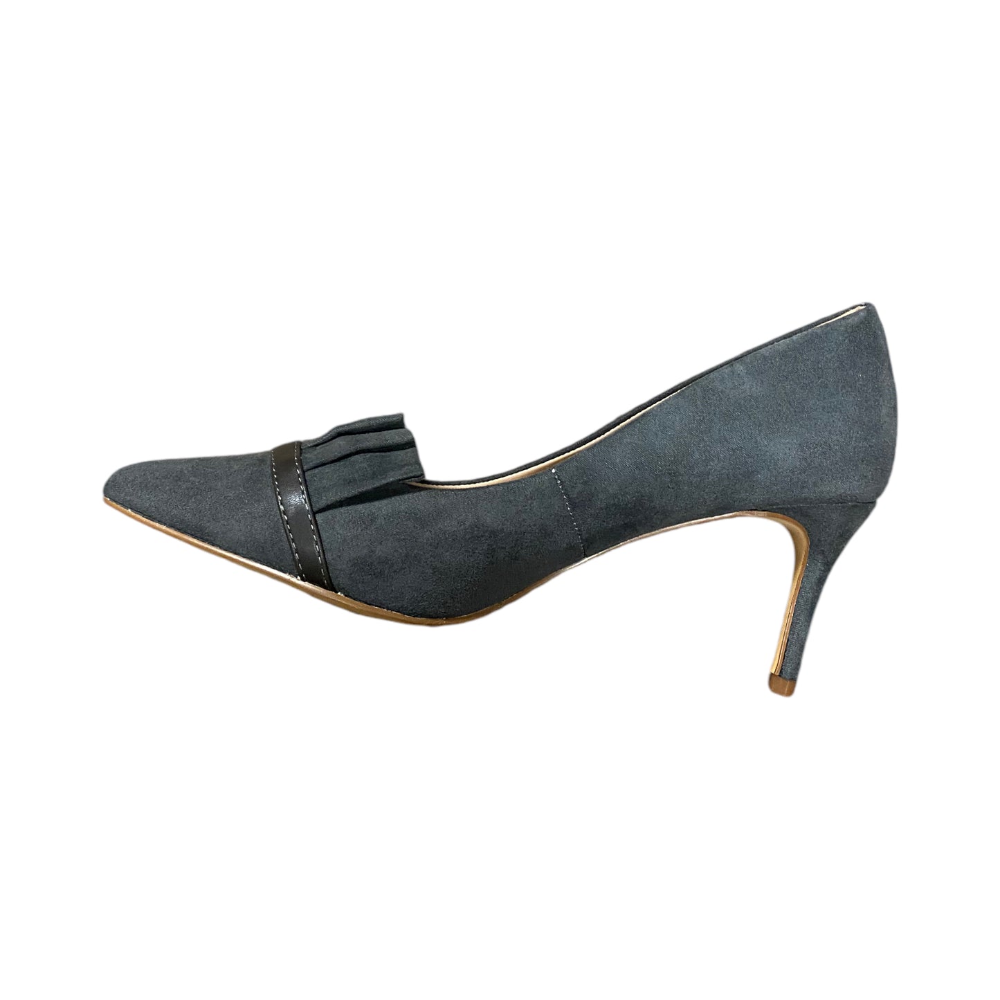 Shoes Heels Stiletto By Clothes Mentor In Grey, Size: 8