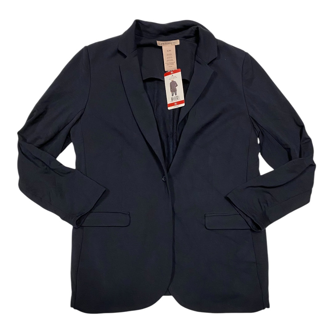 Blazer By Philosophy In Navy, Size: Xl