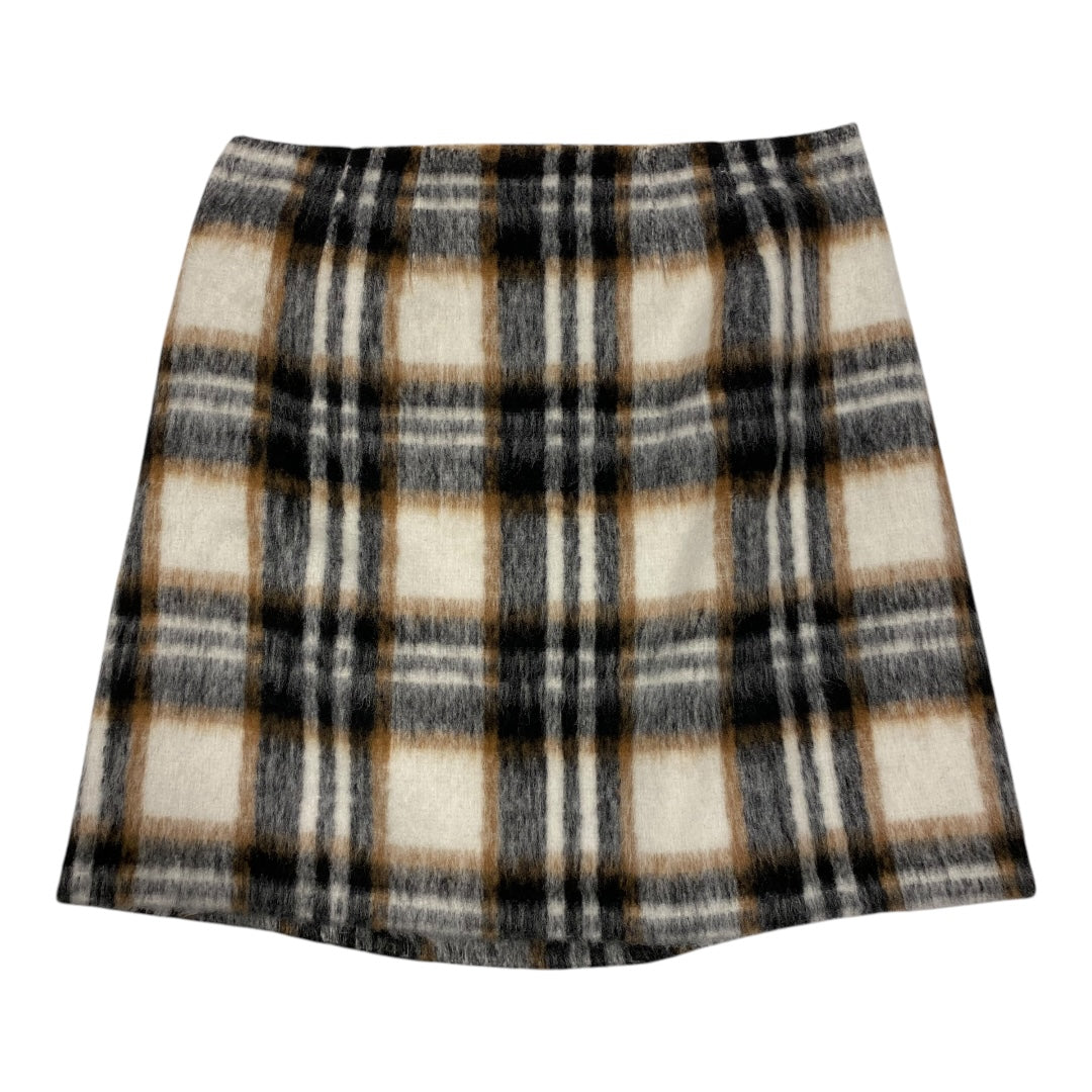 Skirt Mini & Short By Loft In Black & Brown, Size: 8