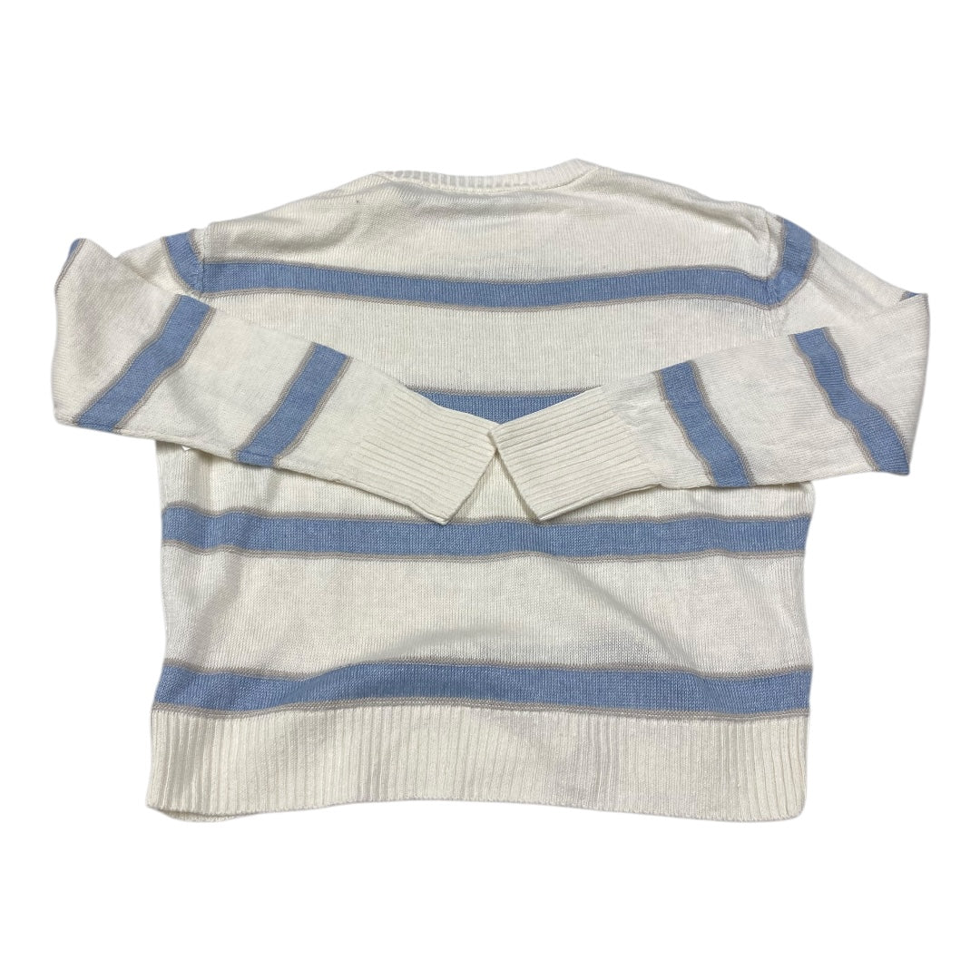 Sweater By Cma In Blue & White, Size: Xl