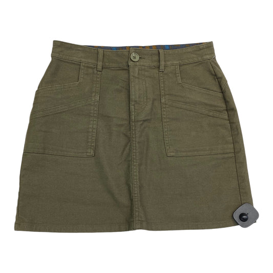 Skirt Mini & Short By Prana In Green, Size: 4