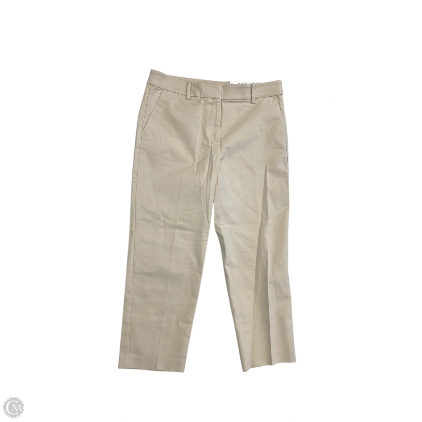 Pants Cropped By Loft In Tan, Size: 8p