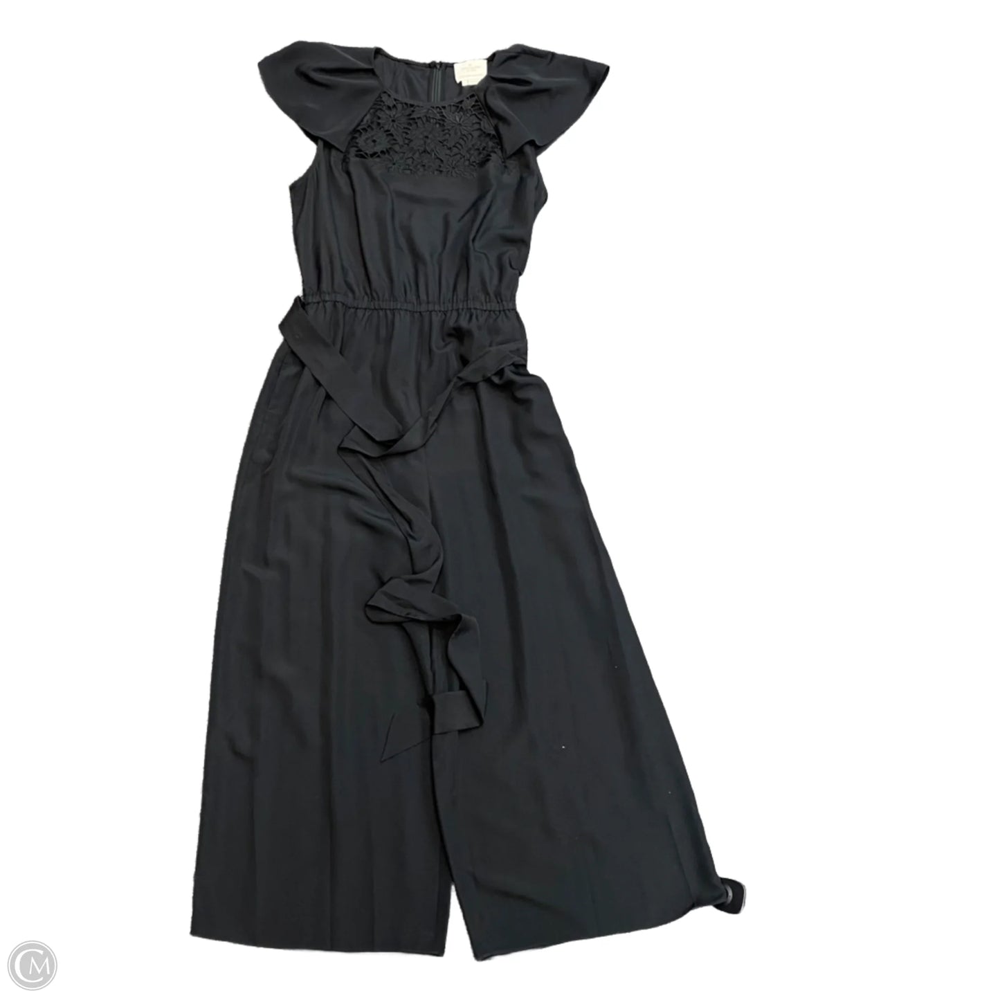 Jumpsuit Designer By Kate Spade In Black, Size: L