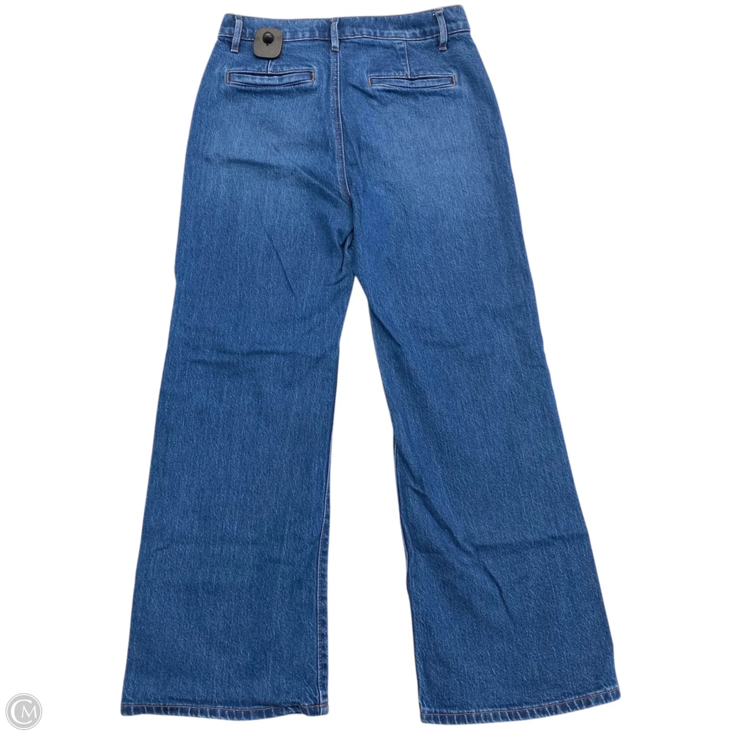 Jeans Wide Leg By Loft In Blue Denim, Size: 4