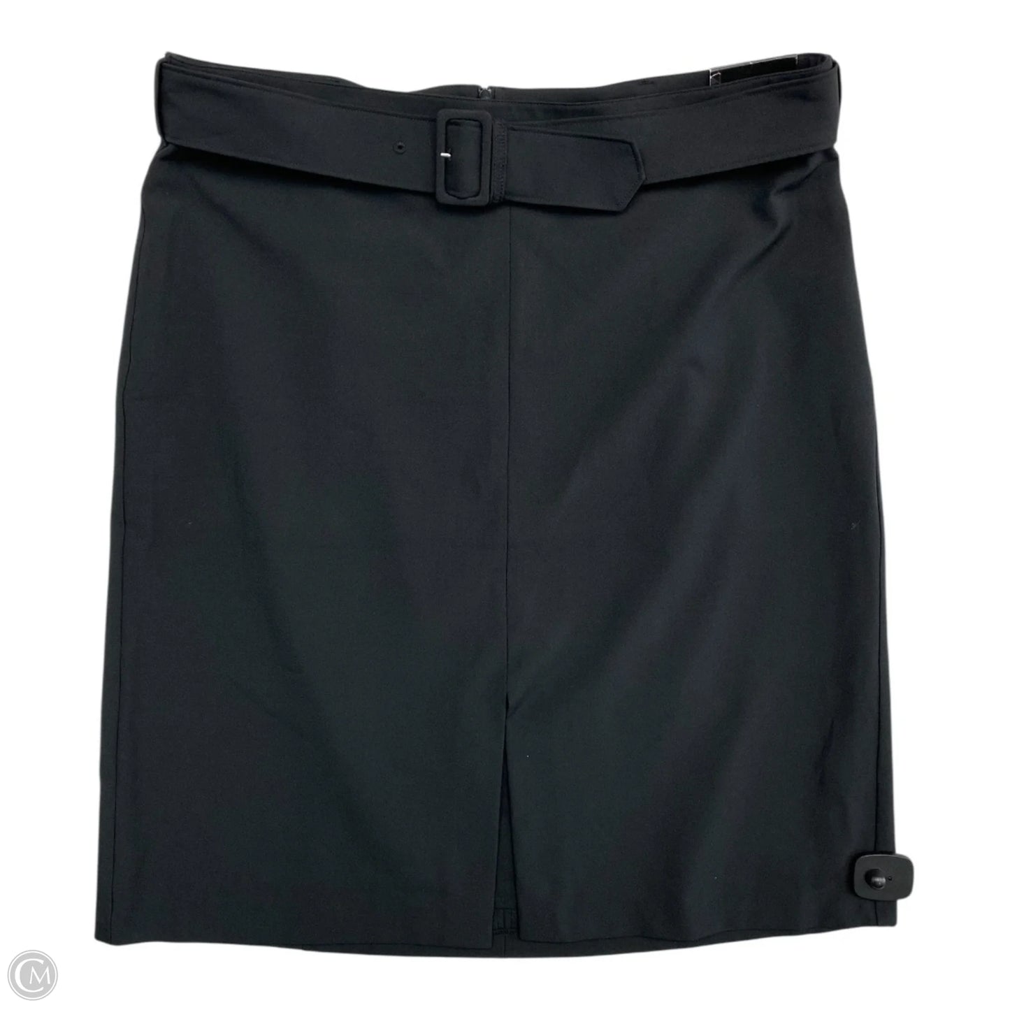 Skirt Midi By Banana Republic In Black, Size: 16