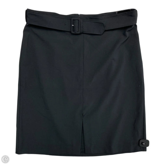 Skirt Midi By Banana Republic In Black, Size: 16
