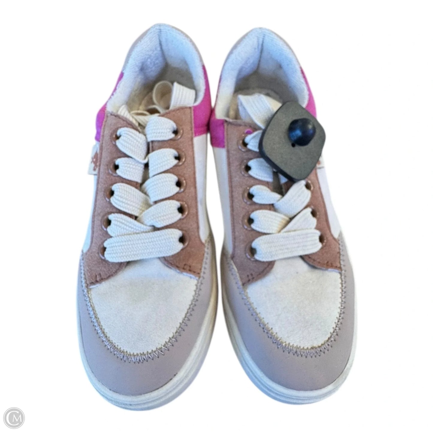 Shoes Sneakers Platform By Rocket Dogs In Pink & Tan, Size: 6.5