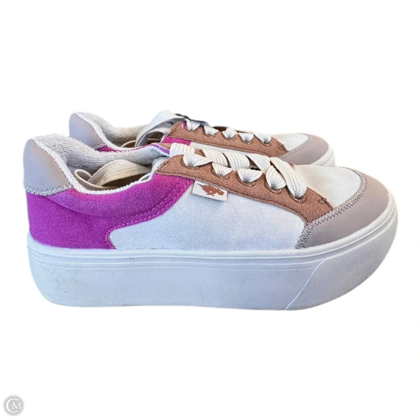 Shoes Sneakers Platform By Rocket Dogs In Pink & Tan, Size: 6.5
