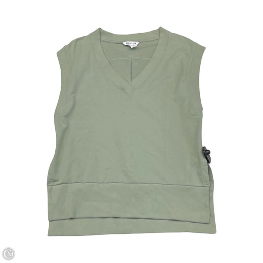 Top Sleeveless By Athleta In Green, Size: Xs