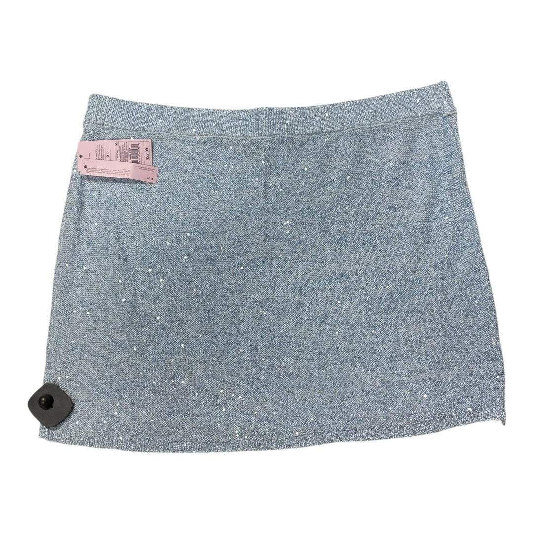 Skirt Mini & Short By Wild Fable In Blue, Size:Xl