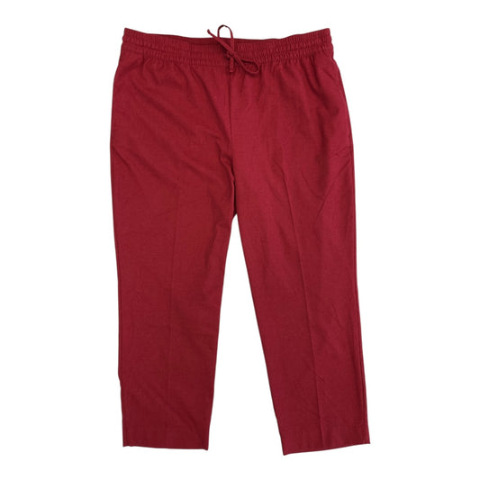 Pants Dress By Banana Republic In Red, Size:Xl