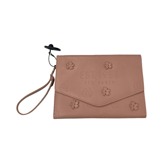Wristlet Designer By Ted Baker In Pink, Size:Medium