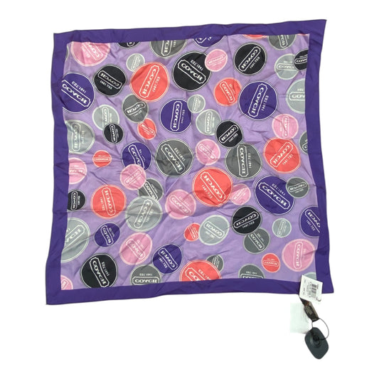 Scarf Designer By Coach In Multi
