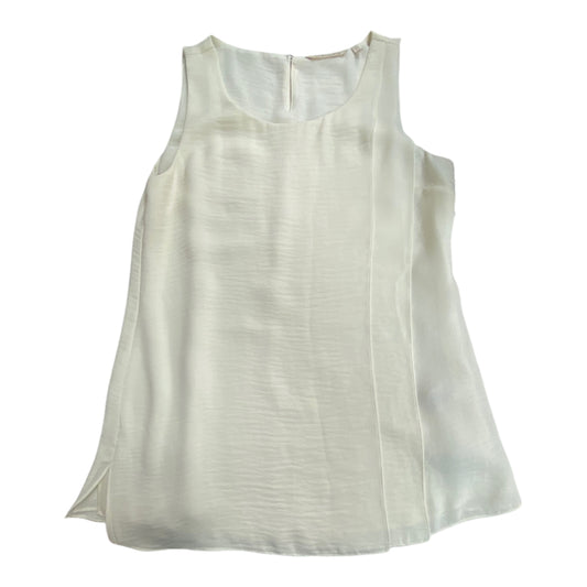 Blouse Sleeveless By Soft Surroundings In Cream, Size: S