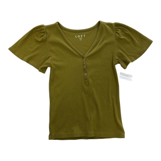 Top Short Sleeve By Loft  Size: Xs