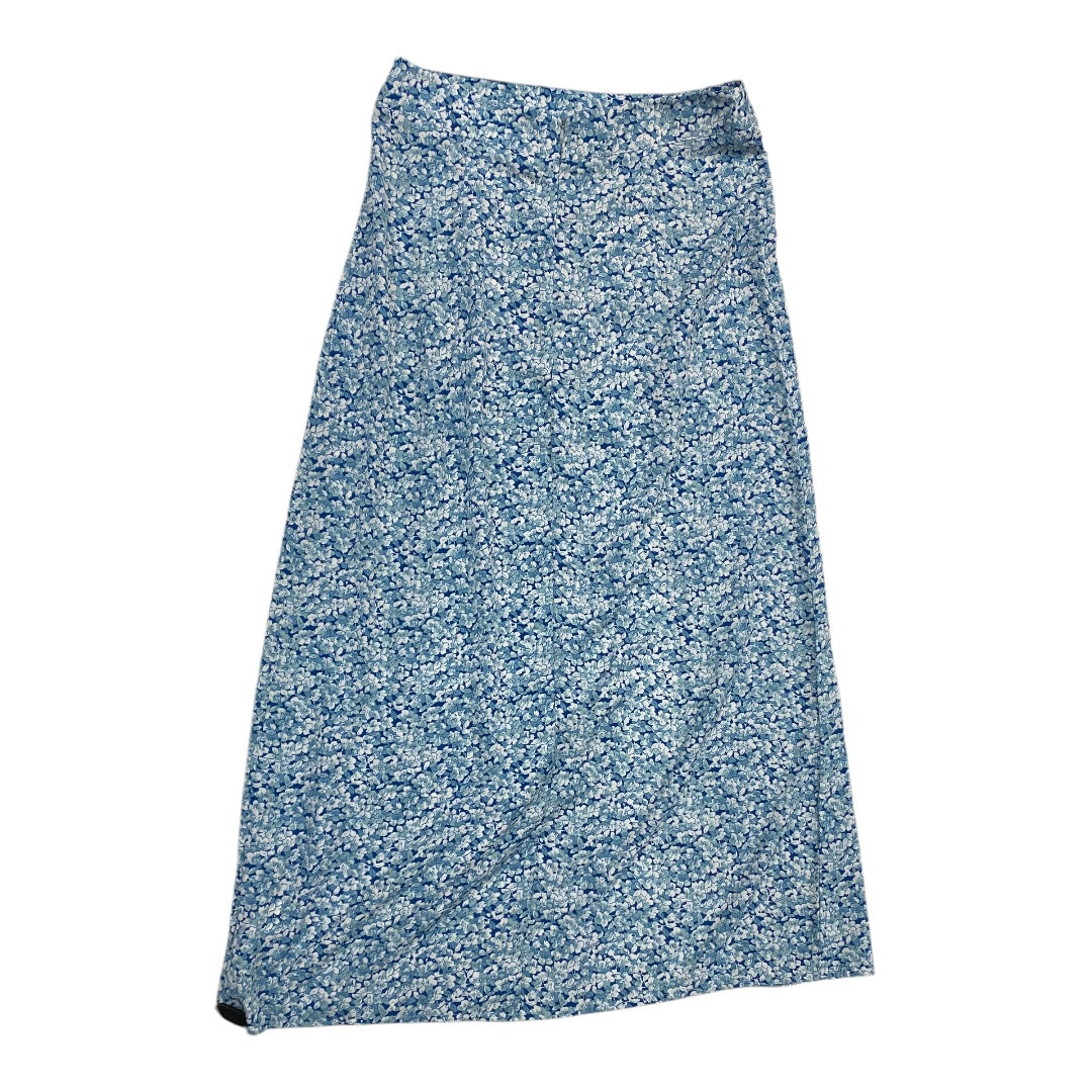 Skirt Midi By Shein In Blue, Size: M