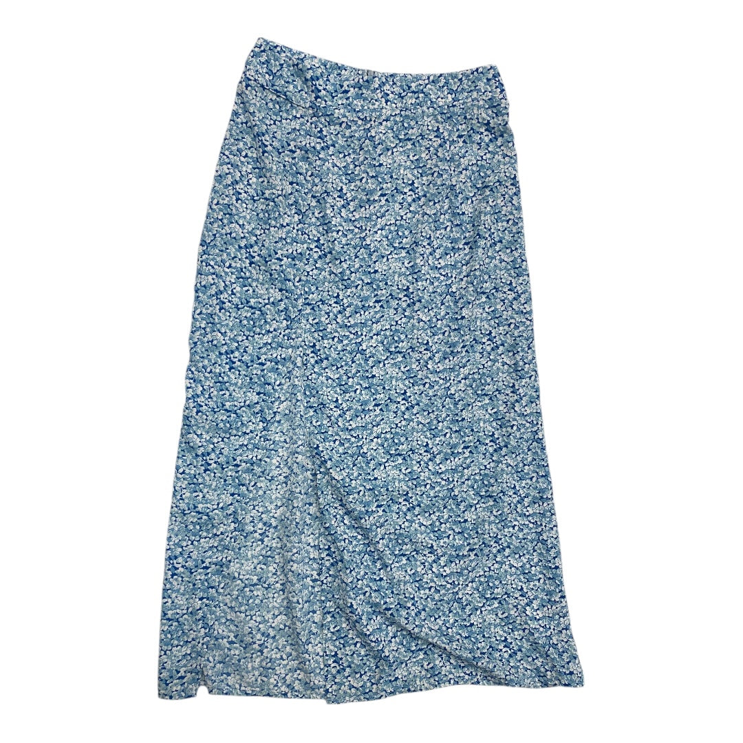 Skirt Midi By Shein In Blue, Size: M