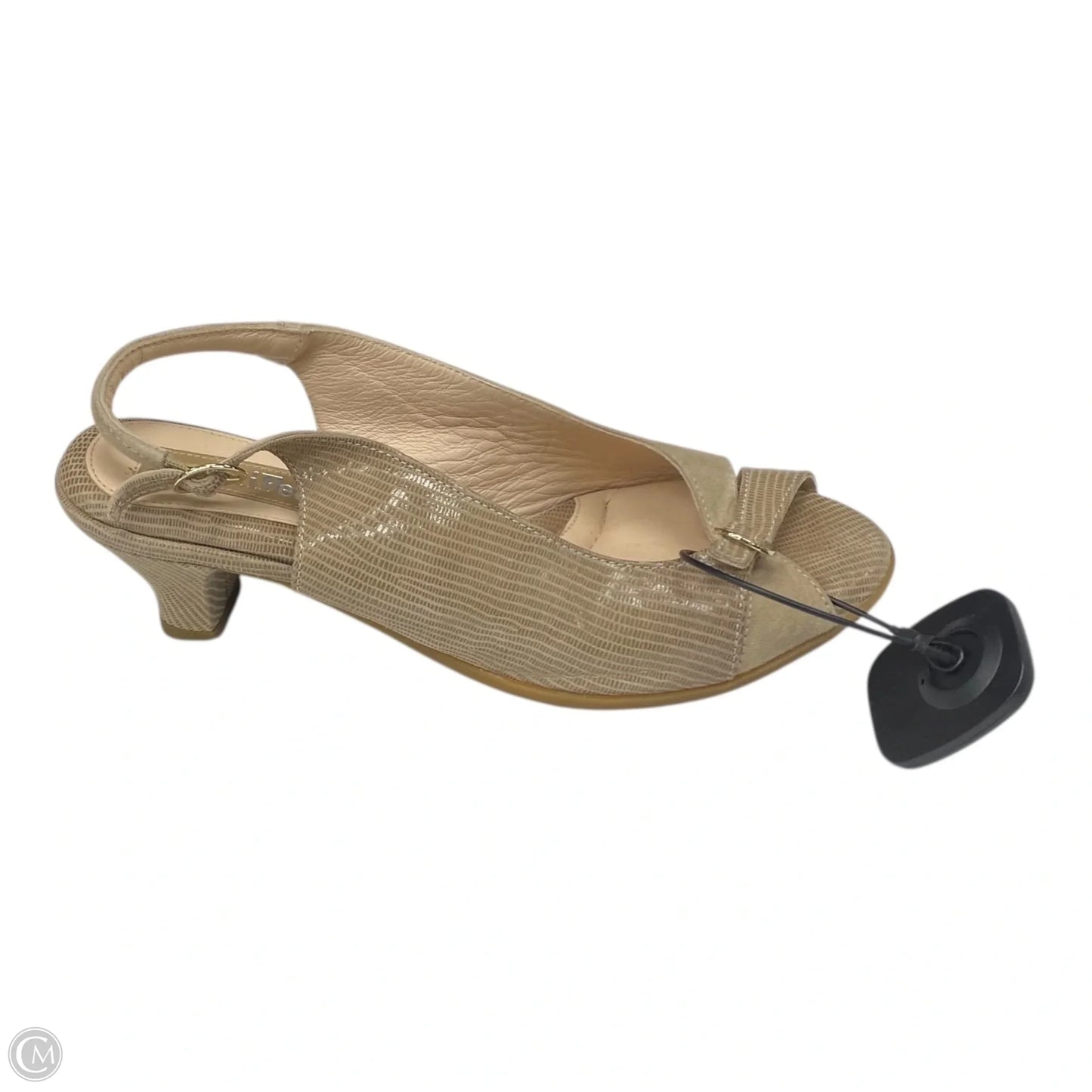 Shoes Heels Kitten By BeautiFeel In Beige, Size: 6.5