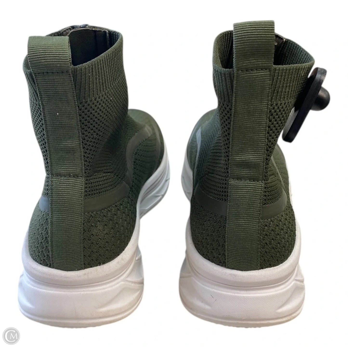Shoes Sneakers By J Slides In Green, Size: 9
