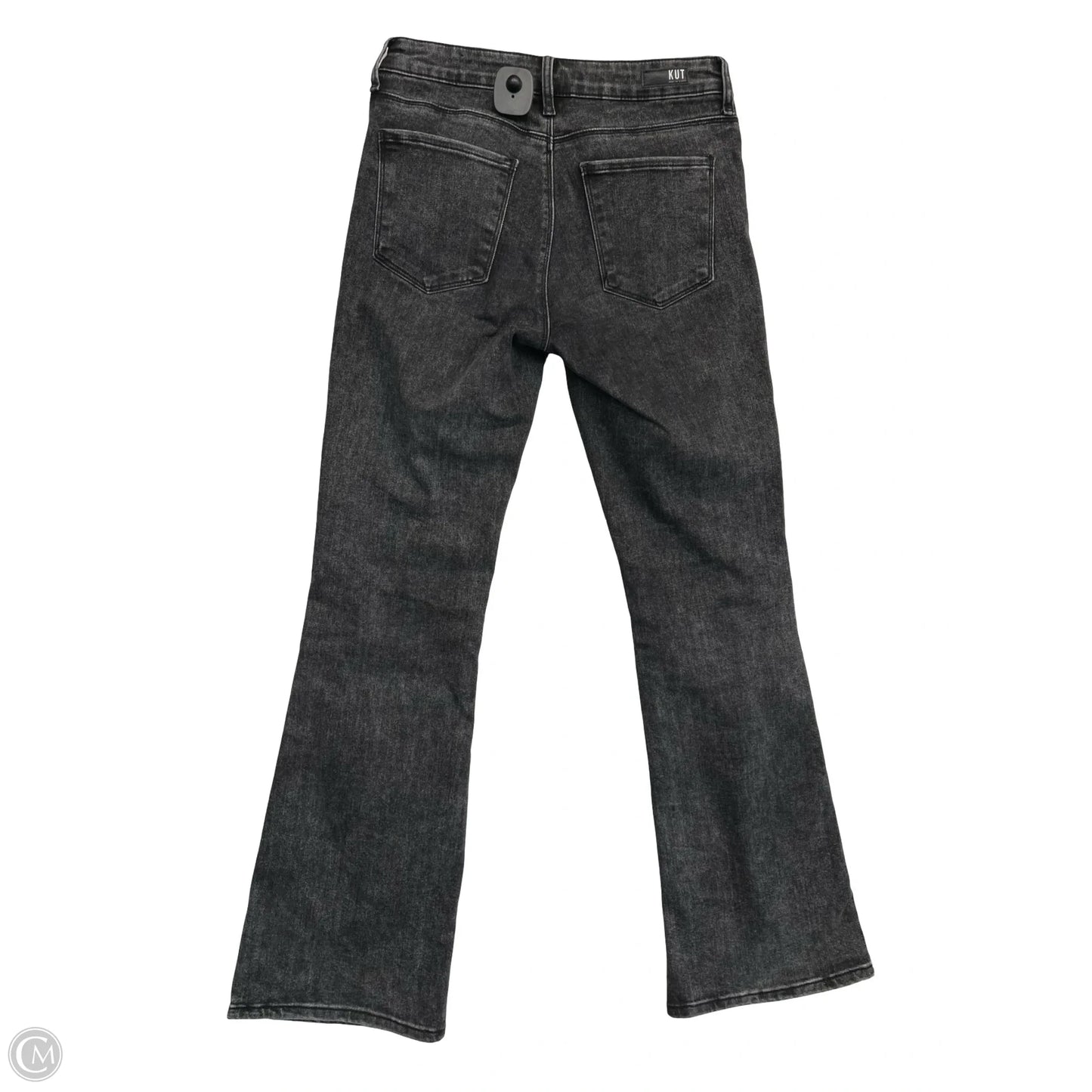 Jeans Flared By Kut In Grey, Size: 4