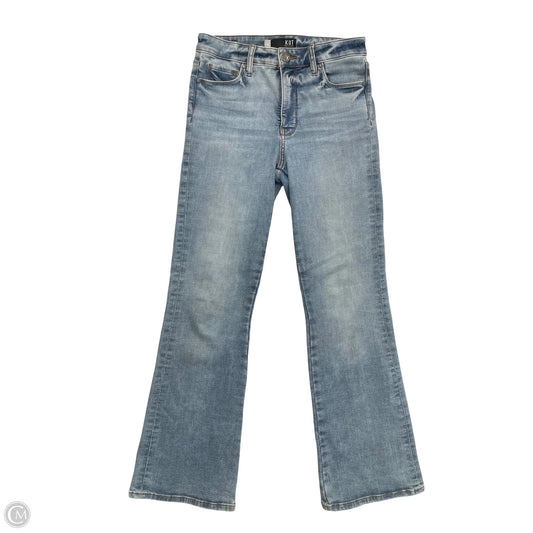 Jeans Flared By Kut In Blue, Size: 4