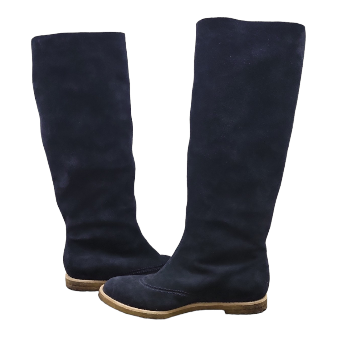 Boots Designer By TE CASAN In Navy, Size: 7