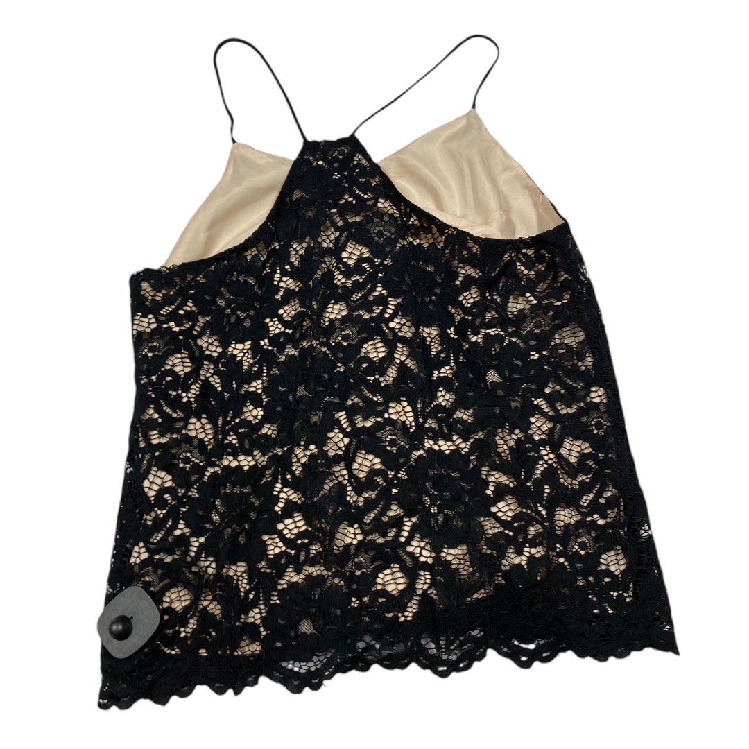 Top Sleeveless By Clothes Mentor In Black & Cream, Size: M