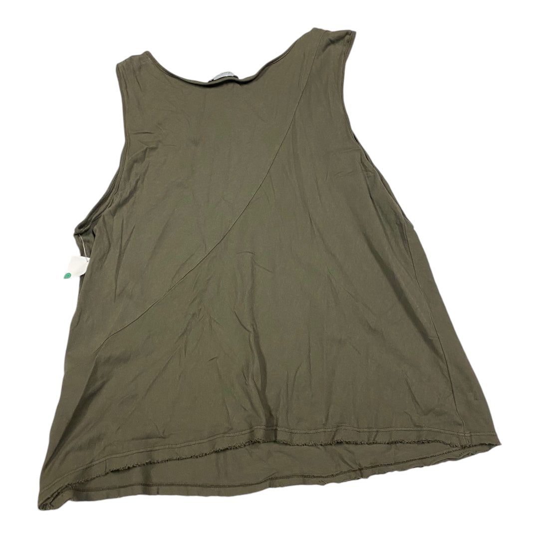 Top Sleeveless By Michael Stars In Green, Size: Xl