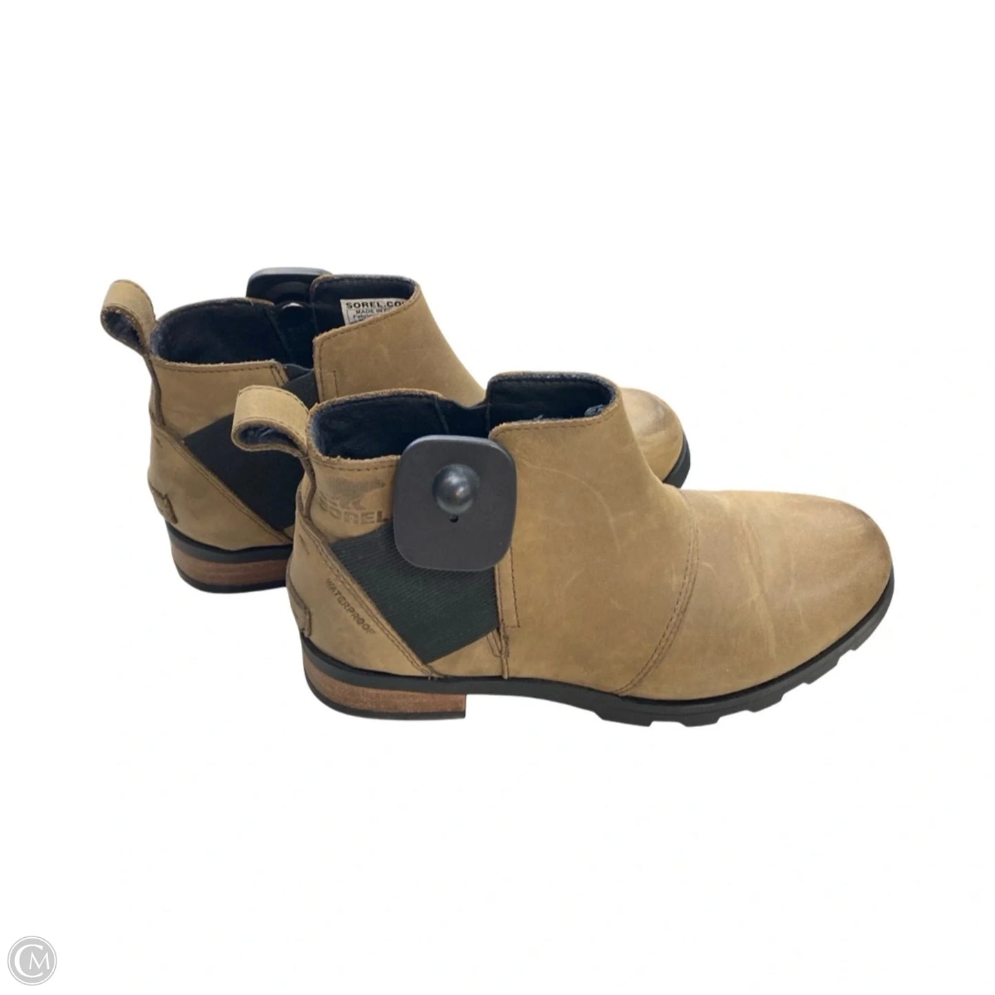 Boots Ankle Flats By Sorel In Brown, Size: 5.5