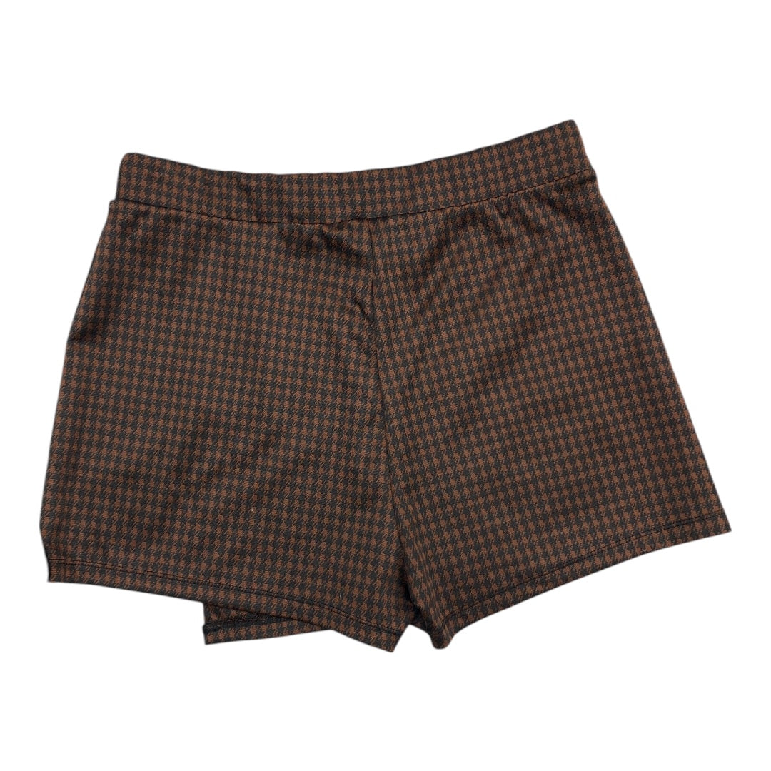 Skort By Iris In Houndstooth, Size: L