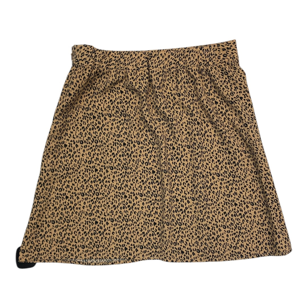 Skirt Mini & Short By Bp In Animal Print, Size: S