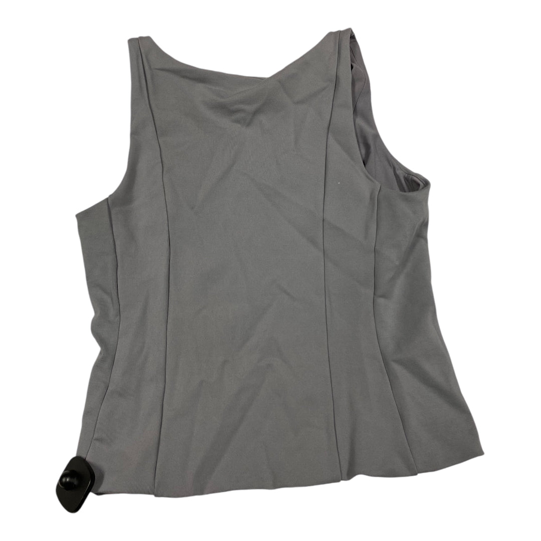 Top Sleeveless By Express In Grey, Size: M