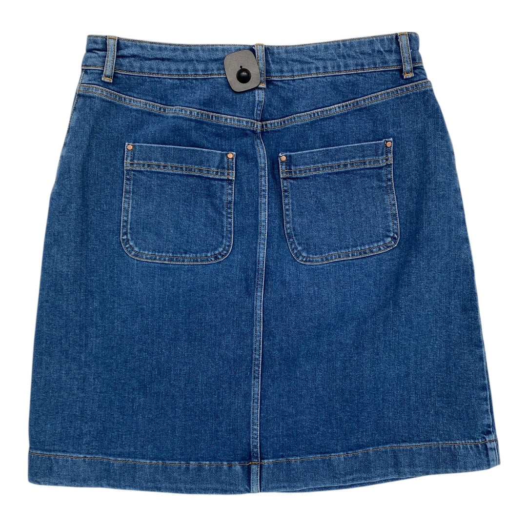 Skirt Mini & Short By Boden In Blue, Size: 12