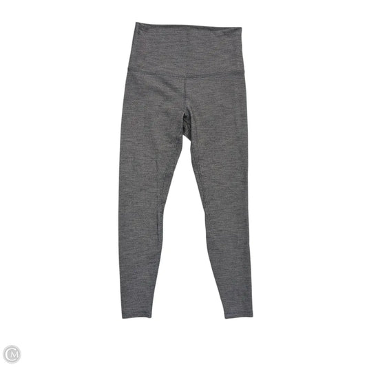 Athletic Leggings By Lululemon In Grey, Size: 4