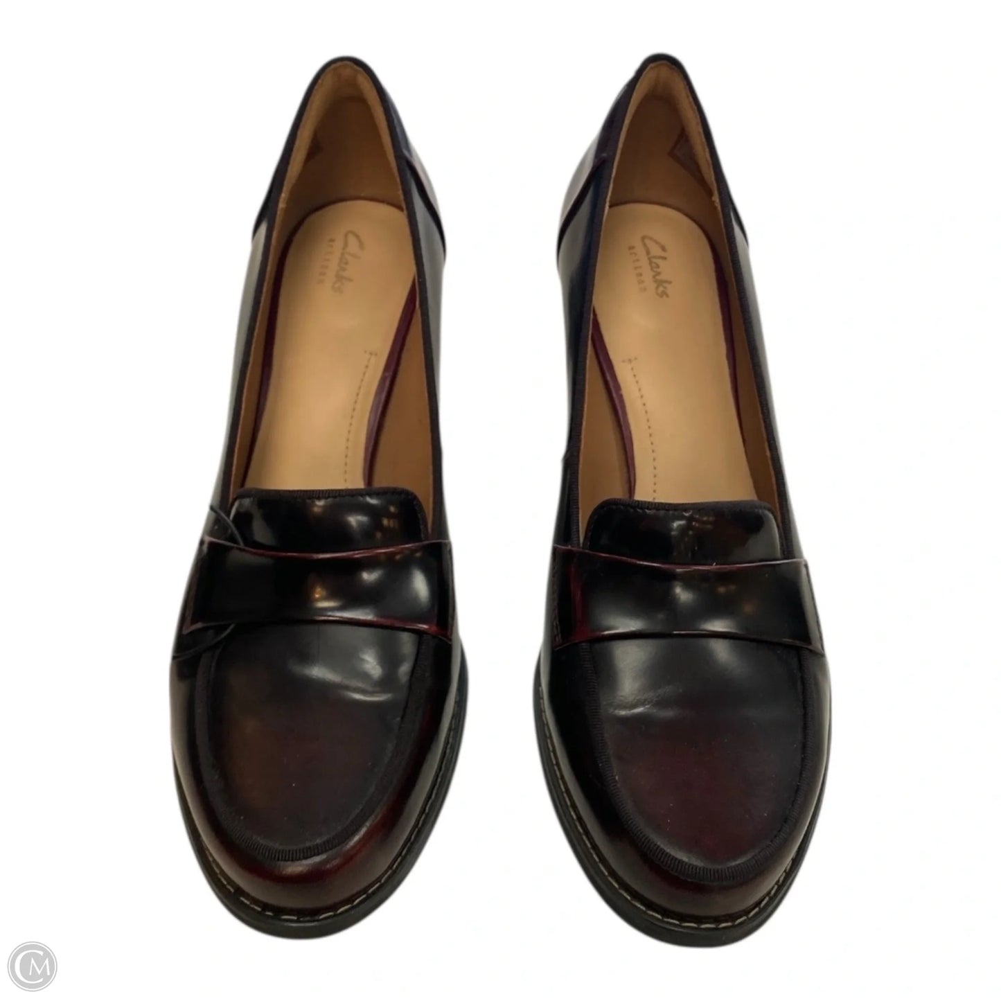 Shoes Heels Block By Clarks In Red, Size: 7.5