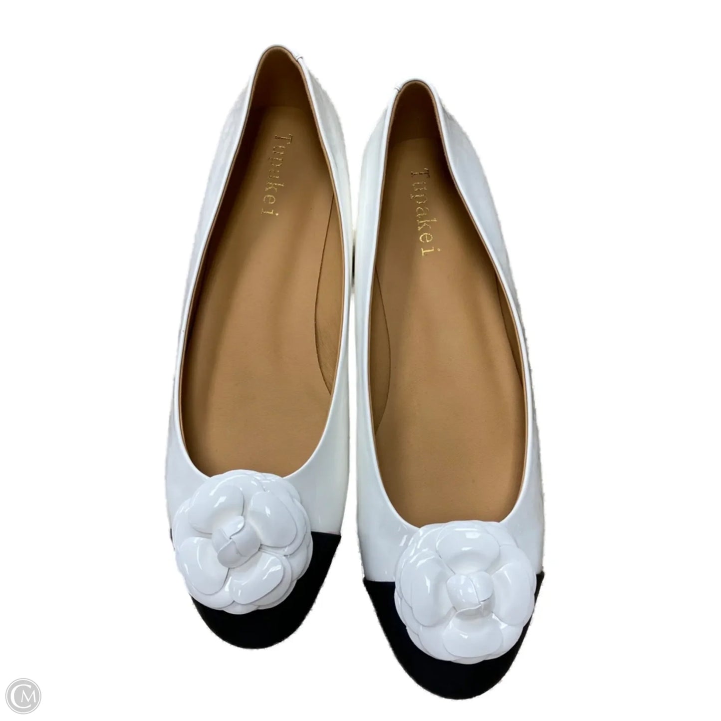 Shoes Flats By  TUPAKEI In White, Size: 9.5