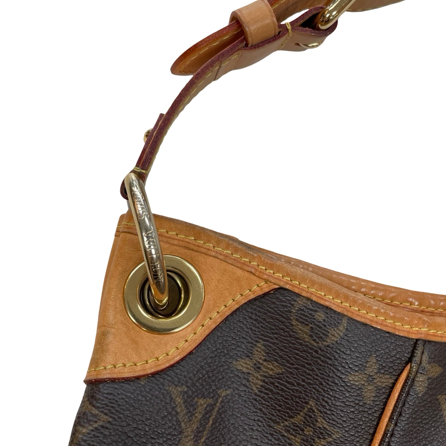HANDBAG LUXURY DESIGNER by LOUIS VUITTON In BROWN, Size: LARGE