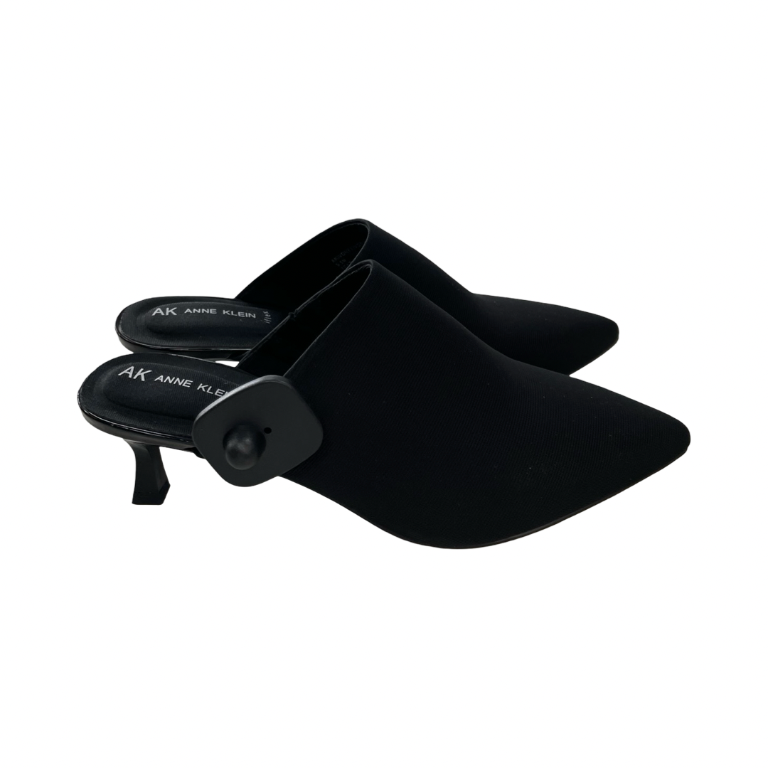 Shoes Heels Kitten By Anne Klein In Black, Size:9.5